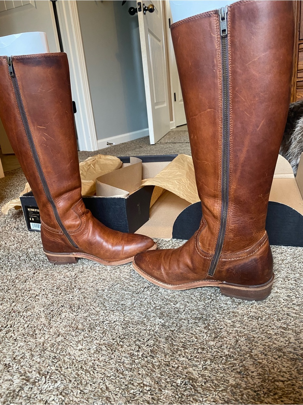 Vintage Frye Tall Billy Boot - Picture 5 of 8